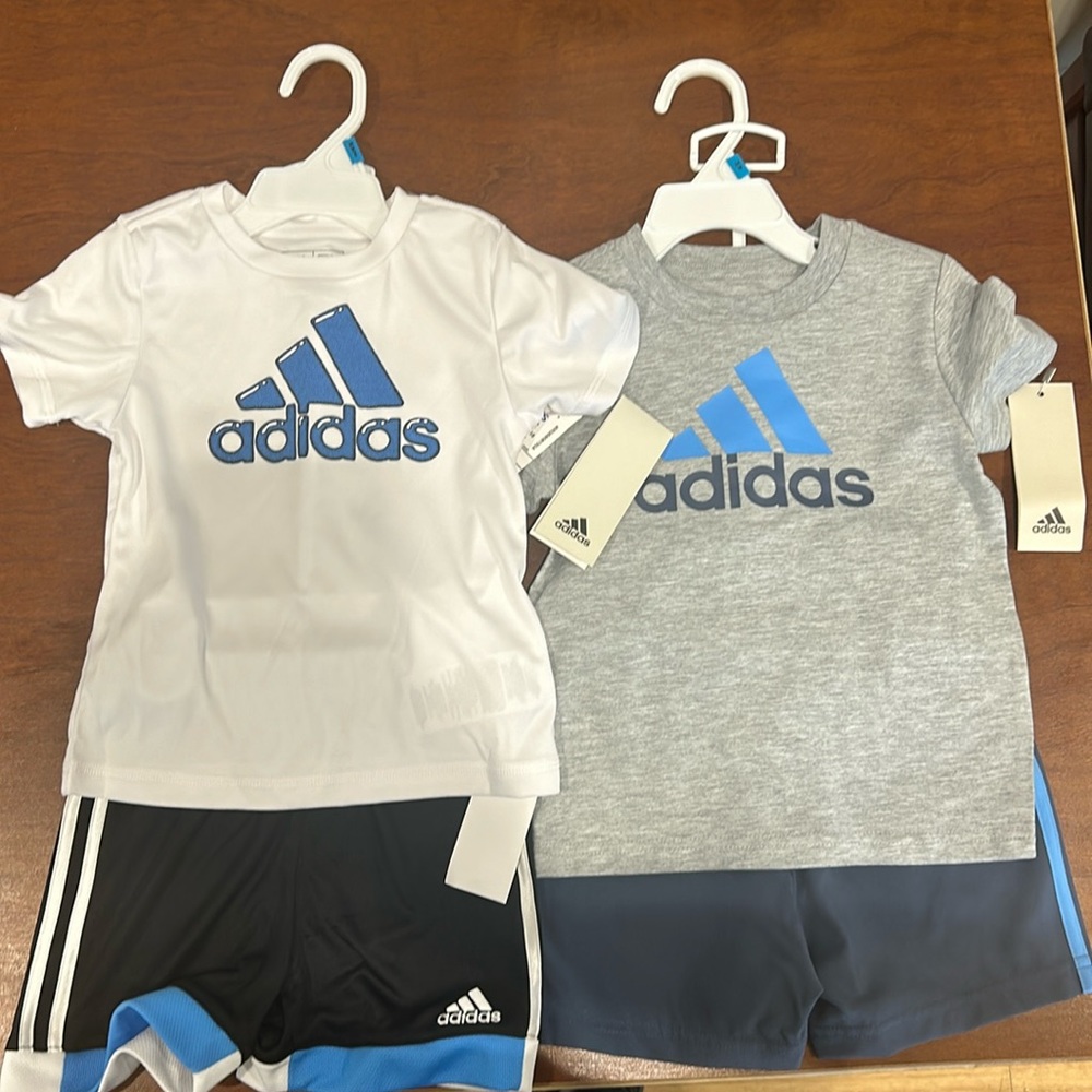 Baby boy Adidas matching (2) 2-Piece Sets